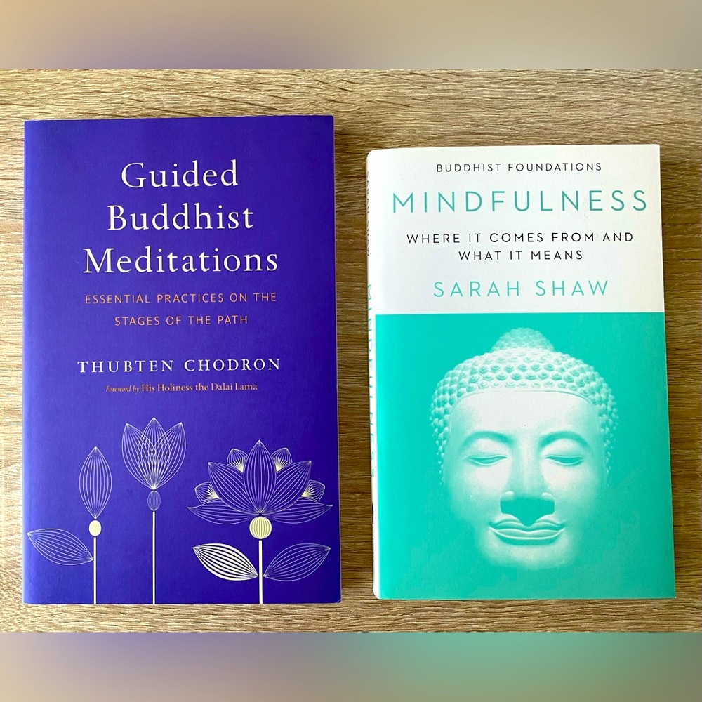 Two great books: „Mindfulness” and „Guided Buddhist Meditations”